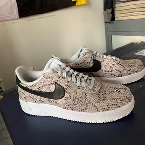 Snakeskin AF 1’s